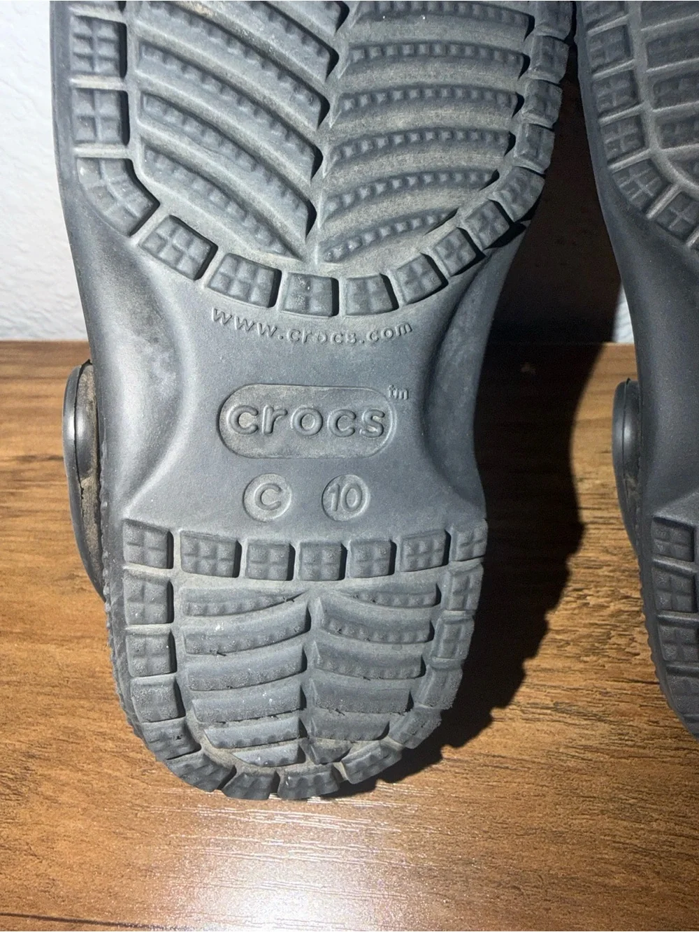 Crocs Kids Clogs & Sandals Lot, Adjustable Strap, Size 10 2 pairs EUC